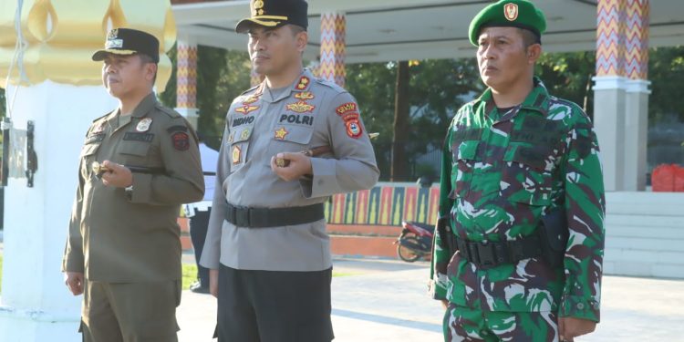 Kapolres Wajo Hadiri Apel Pasukan Jelang Idul Adha 1446 Hijriah
