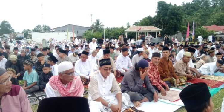 Idhul adha 10 Dzulhijja 1446 H 2025 M di lapangan Andi Tadda Noling kec.Bua ponrang kab Luwu