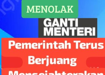 Tuntutan Reshuffle Menkop Tidak Penting Bagi Rakyat,Sebab Menkop Tengah Berjuang Untuk Kebangkitan Ekonomi Rakyat