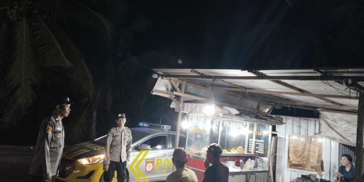 Polsek Sabbangparu Gencarkan Patroli Biru di Jam Rawan
