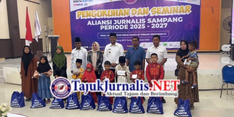 AJS Sampang Resmi Dikukuhkan, Sinergi dengan BAZNAS Tegaskan Komitmen Sosial Profesi Jurnalis