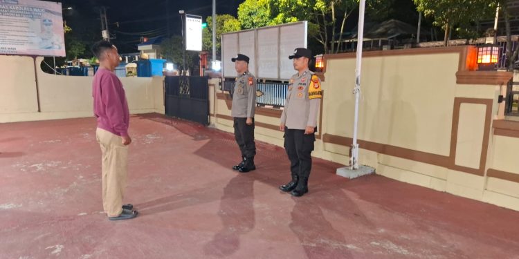 Polsek Tempe Antisipasi Kriminalitas Lewat Patroli Biru