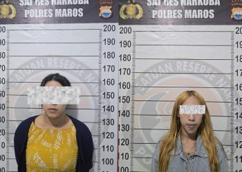 Polres Maros Tangkap Dua Pria Usai Transaksi Sabhu Melalui Sosmed