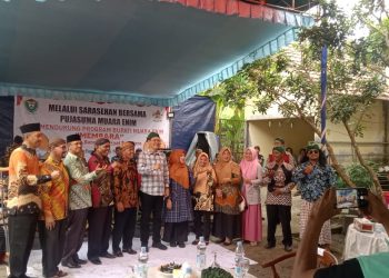 Gelar Saresehan di Karang Endah Gelumbang, Pujasuma Muara Enim Siap Dukung Program MEMBARA