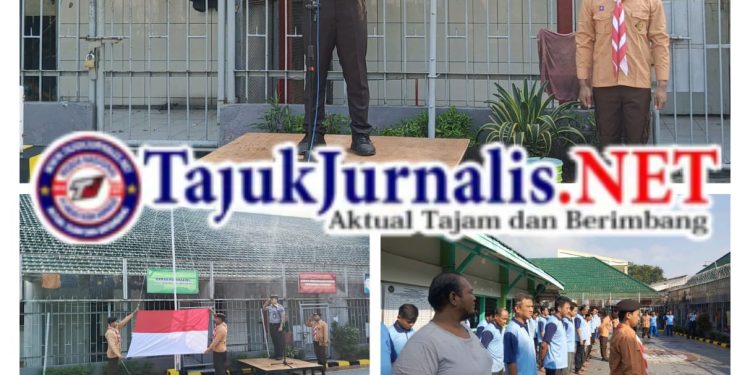 Upacara Peringatan 17 Juni 2025: Lapas Sidoarjo Tanamkan Jiwa Bela Negara kepada WBP