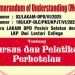 LAKAM DPD Pessel Adakan MOU Dengan LKP DWI Lestari Collage