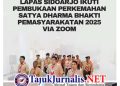 Lapas Sidoarjo Ikuti Pembukaan Perkemahan Satya Dharma Bhakti Pemasyarakatan 2025