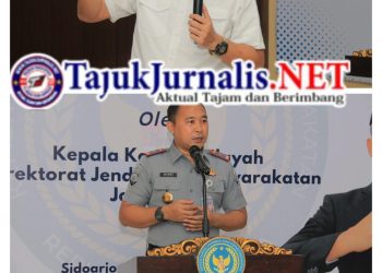 Lapas Sidoarjo Terima Pengarahan dan Penguatan Pembangunan Zona Integritas menuju wilayah bebas dari korupsi dan wilayah birokrasi bersih dan melayani dari Kakanwil direktorat jenderal Imigrasi dan Pemasyarakatan Jawa Timur