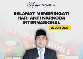 Kalapas Klas IIA Sidoarjo Peringati Hari Anti Narkoba Internasional 2025