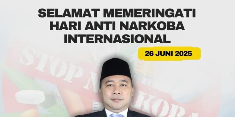 Kalapas Klas IIA Sidoarjo Peringati Hari Anti Narkoba Internasional 2025