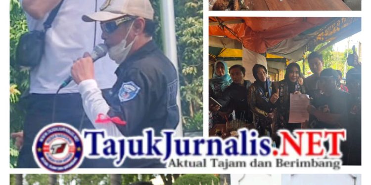 Konflik Wabup Sidoarjo Berlangsung Aman Setalah Masa Dari Ratusan Jurnalis Gelar Aksi Demo