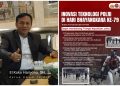 DPP FRJRI Apresiasi Inovasi Teknologi Polri dalam Momentum Hari Bhayangkara ke-79