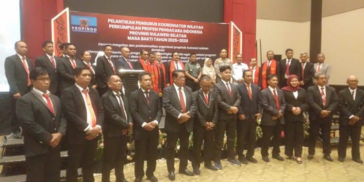Resmi Terbentuk Perkumpulan Profesi Pengacara Korwil Sulsel