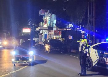 Satlantas Polres Wajo Hadir di Tengah Masyarakat Lewat Patroli Biru dan Edukasi Keselamatan