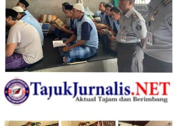 Pembinaan Rohani Melalui Yasin dan Tahlil, Lapas Sidoarjo Bangun Karakter Spiritual Warga Binaan