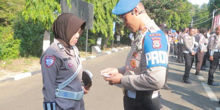 Tingkatkan Disiplin dan Etika Profesi, Bidpropam Polda Sulsel Gelar Gaktiblin di Polres Wajo