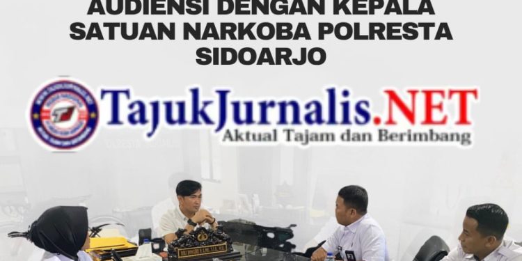 Lapas Sidoarjo Lakukan Audiensi dengan Kasat Narkoba Polresta Sidoarjo, Perkuat Sinergitas Pemberantasan Narkoba