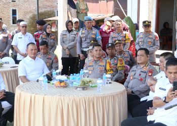 Irwil III Itwasum Polri Uji Petik Program Ketahanan Pangan Polda Sulsel di Tanralili Maros