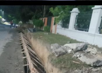 Diduga Disebabkan Aktifitas Proyek Siring, Saluran Jargas Rumah Tangga Desa Payabakal Gelumbang Alami Putus