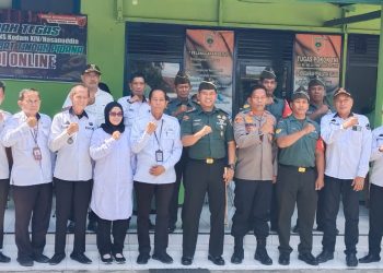 Kapolsek Sabbangparu Hadiri Kunjungan Dandim 1406 Wajo, Tegaskan Komitmen Perkuat Sinergitas ForkopimcamT