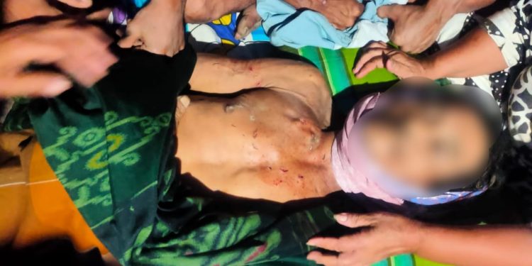 Personil Polsek Pitumpanua Mendatangi TKP Orang Diterkam Buaya