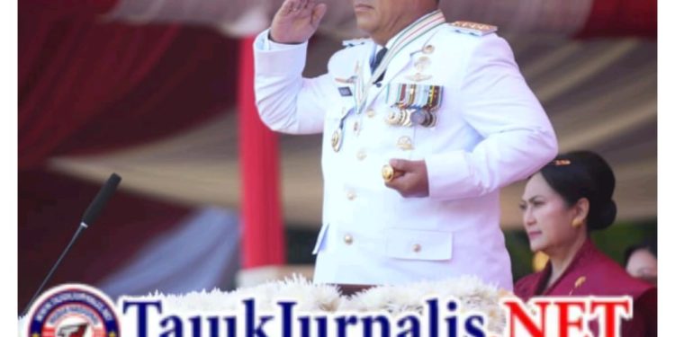 Gubernur Sulut Irup Upacara HUT RI yang ke-80 Tahun Persatuan dan Semangat Membangun Sulut