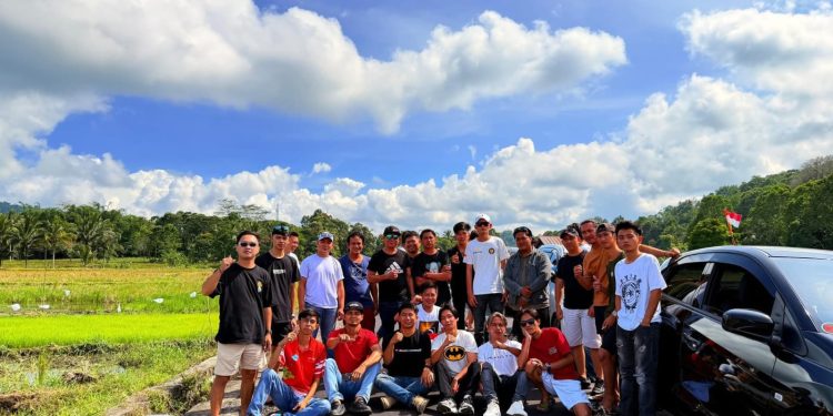Kebersamaan HUT RI Ke-80 Tahun, Kawatuan Remboken Tegaskan komitmen organisasi dalam mendukung pembangunan daerah, khususnya di bidang transportasi