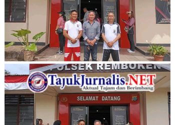 Ketua Pangkalan Kawatuan Remboken Moving Forward David Paat Mengucapkan Selamat HUT Ke-49 Tahun Kapolsek Remboken Ipda Husye Kokong