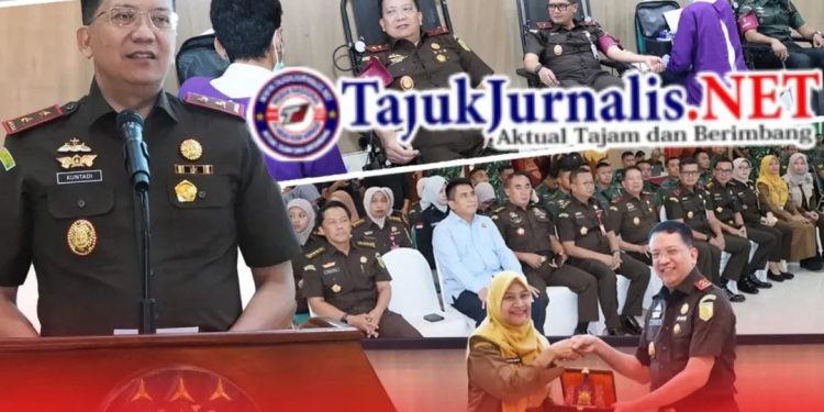 Di Antara Tugas dan Kemanusiaan, Kejati Jatim Gelar Pemeriksaan Kesehatan dan Donor Darah Sambut Hari Lahir ke-80 Kejaksaan RI