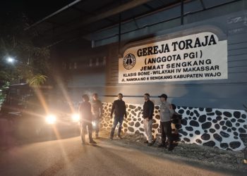 Polsek Tempe Gelar Patroli Biru, Ajak Warga Bersama Jaga Kamtibmas