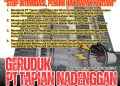 Kapolsek Mentaya Hulu Dinilai Bertindak Arogan Demi Selamatkan 189,019 Hektar Lahan Rampasan PT TAPIAN, NADENGGAN