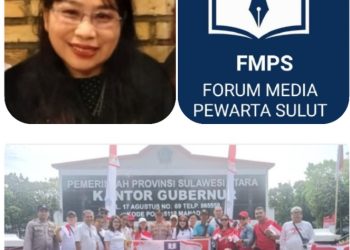 Forum Media Pewarta Sulut Kampanyekan Perdamaian dan Netralitas di Tengah Ketegangan Politik Nasional