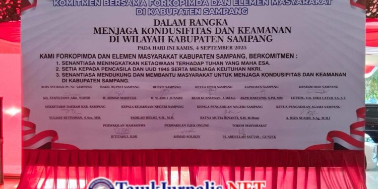 Wartawan dan LSM Ditinggalkan Komitmen Forkopimda Sampang Dinilai Cacat Demokrasi