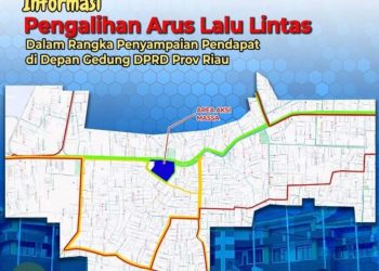 Ribuan Mahasiswa dari Berbagai Kampus dan Organisasi Gelar Aksi di DPRD Riau, Senin 1 September 2025