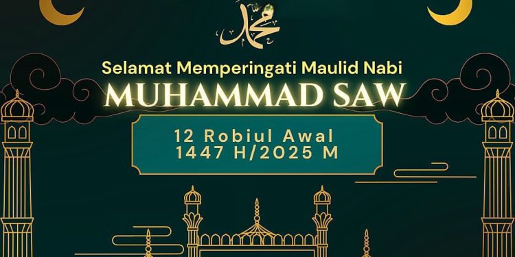 Ketua DPD Forum Reporter Jurnalis Republik Indonesia Jawa Timur Beserta Jajaran Pengurus Mengucapkan Selamat Peringati Maulid Nabi Muhammad SAW 1447 H