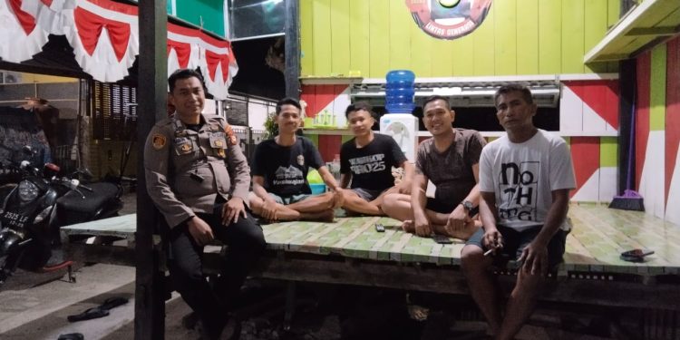 Personil Polsek Tempe Patroli Di Atakkae Ciptakan Situasi Aman dan Kondusif