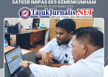 Kakanwil Ditjenim Papua Ikuti Sosialisasi Asistensi Penyelesaian Likuidasi Satker Imipas Eks Kemenkumham Secara Daring