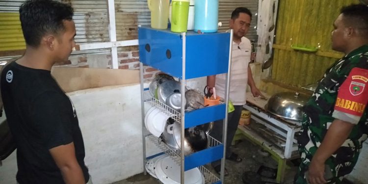Polsek Tempe Tangani Ledakan Tabung Gas Elpiji, Satu Warga Alami Luka Bakar