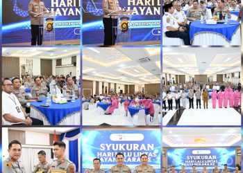 Polda Jambi Gelar Syukuran Hari Lalu Lintas Bhayangkara ke-70 Tahun 2025 “Lalu Lintas Yang Berkeselamatan Menuju Indonesia Emas”