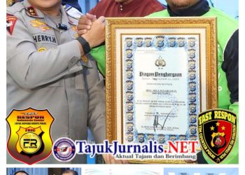 Polda Riau Gelar Syukuran HUT ke-70 Lalu Lintas, Ajak Komunitas Ojol Jaga Ketertiban Berlalu Lintas