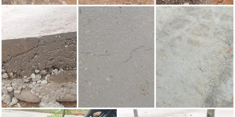 Pembangunan Jalan Cor Beton Desa Natal LAlahat Selatan APBD TA 2025 Diduga Asal Jadi Terindikasi Rugikan Negara