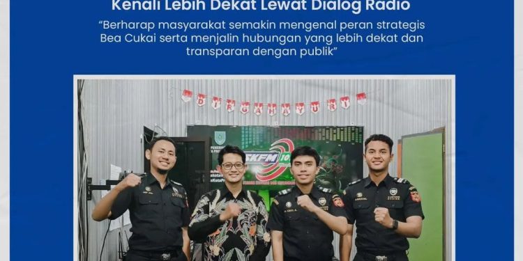 Hari Bea Cukai: Bea Cukai Probolinggo Ajak Masyarakat Kenali Lebih Dekat Lewat Dialog Radio
