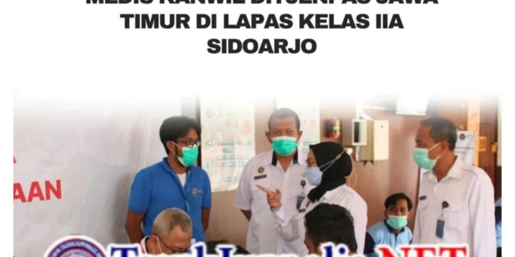 Monitoring dan Pendampingan Screening TBC oleh Tenaga Medis Kanwil Ditjenpas Jawa Timur di Lapas Kelas IIA Sidoarjo
