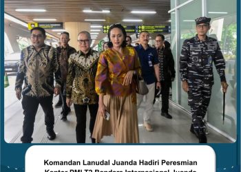 Komandan Lanudal Juanda Hadiri Peresmian Kantor PMl T2 Bandara Internasional Juanda 