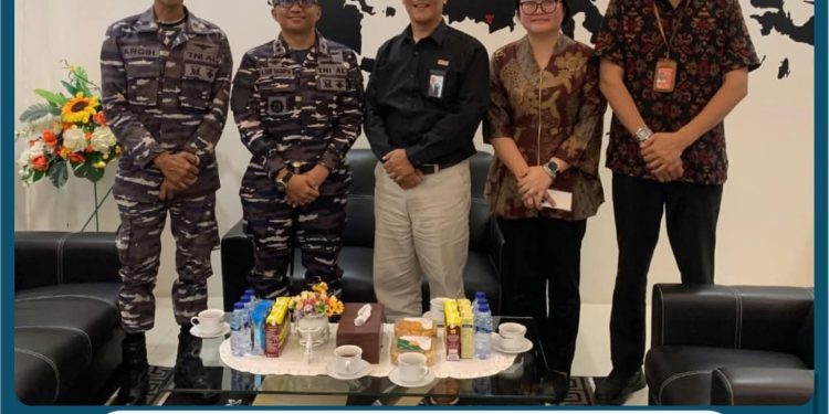 Danlanudal Manado Balas Kunjungan GM Angkasa Pura 1 Manado