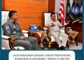 Jalin Kerjasama dengan Lemdik Pertahanan, Komandan Puspenerbal Terima CC Rektor Universitas Pertahanan Rl