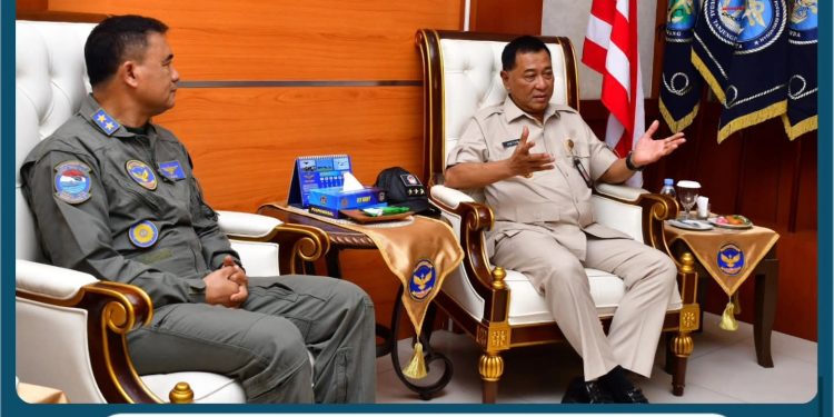 Jalin Kerjasama dengan Lemdik Pertahanan, Komandan Puspenerbal Terima CC Rektor Universitas Pertahanan Rl