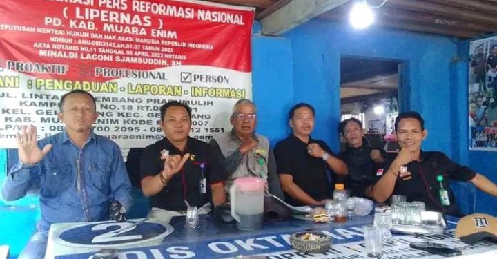 LIPER-RI,Dan LIPERNAS PD.Kab muara Enim,Serta Kabiro TajukJu rnalis,net, Kab muara Enim, Memperingati Hari Lahir Kesaktian Pancasila Tegaskan komitmen Menjaga Persatuan