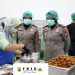 Pastikan MBG Higienis Polres Tulungagung Uji Food Safety di SPPG