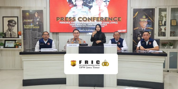 Polda Jatim Berhasil Ungkap 1.757 Kasus Narkoba dan Sita Aset Rp 30,1 Miliar dari Jaringan TPPU